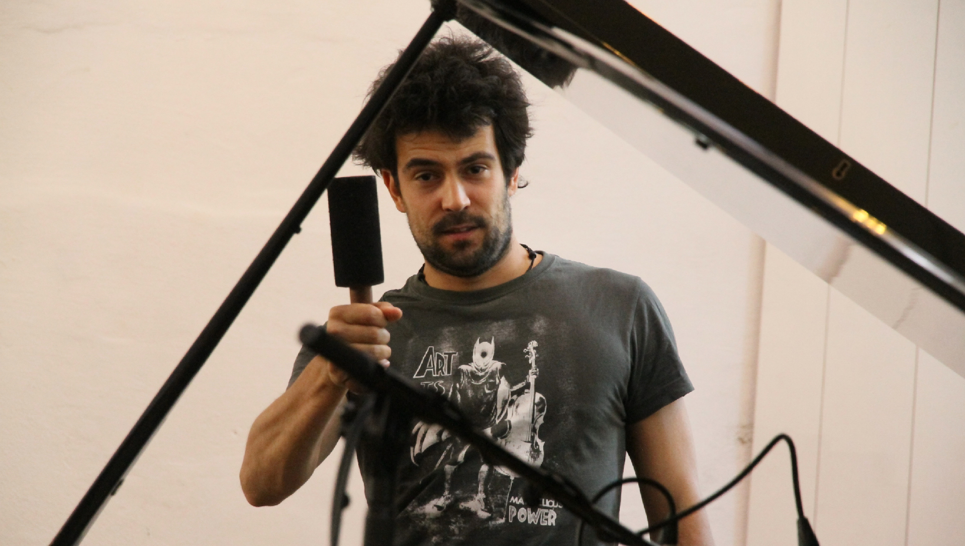 2019-07-08 Ame Zek's 'Unfinished sense of time' im Studio Börne45